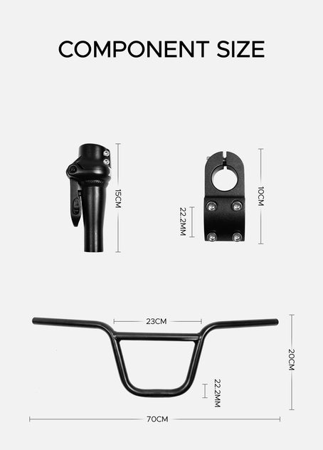 BMX-Lenker für Engine Pro/Engine Pro 2.0/L20 3.0/X20